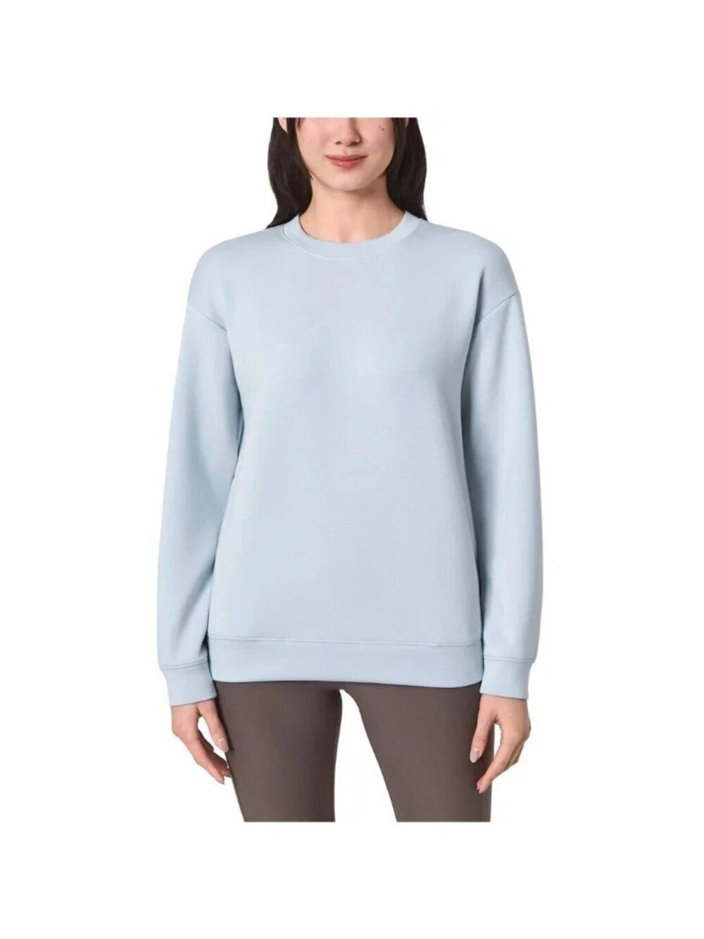 NWT Mondetta Women's S  Active Crewneck Sweatshirt Blue B0745
